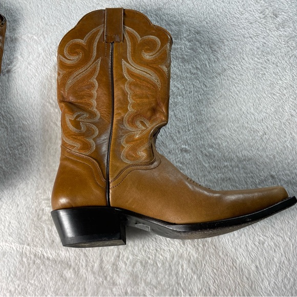 J.B.Dillon JBW2350 Western Cowboy Brown Boots Women's size 7.5B Country Girl - Picture 3 of 14